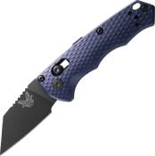 BEN2950BK - Couteau BENCHMADE Partial Auto Immunity Crater Blue