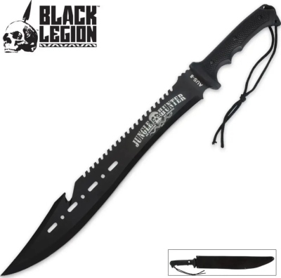 BV124 - Machette Jungle Hunter BLACK LEGION
