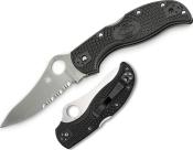 C90PSBK - Couteau SPYDERCO Stretch FRN Black