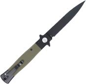 CBTSTBLODBK - COBRA TEC Stiletto Button Lock Blk/OD