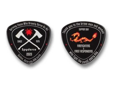 COINFD2025 - Médaille SPYDERCO Fire Dragon Coin 2025