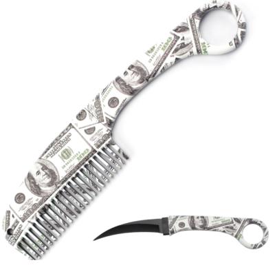COMBK10 - Peigne Couteau Comb Knife US Dollar