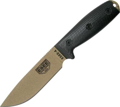 ES4PDE001 - Couteau ESEE KNIVES ESEE4 Dark Earth