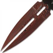 GH0453RD - Couteau Dague GIL HIBBEN Hellfyre Double Shadow