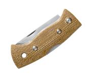 H2001763 - Couteau HELLE Berget Moutarde Canvas Micarta 
