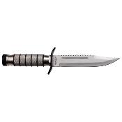 HK695 - Couteau Fixe SURVIVOR avec Kit de Survie et Compas