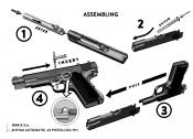 P9312 - Pistolet Automatique .45 M1911A1 DENIX USA 1911