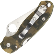 C223GPCMO - Couteau SPYDERCO Para 3 G10 Digital Camo