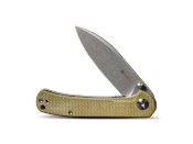 SA03E - Couteau SENCUT Scepter Micarta Vert Olive