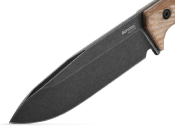 T6BCVN - Poignard LIONSTEEL T6 Micarta Naturel Blackwash