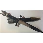 D71S - Dague Tête de Loup Longclaw Jon Snow GAME OF THRONES