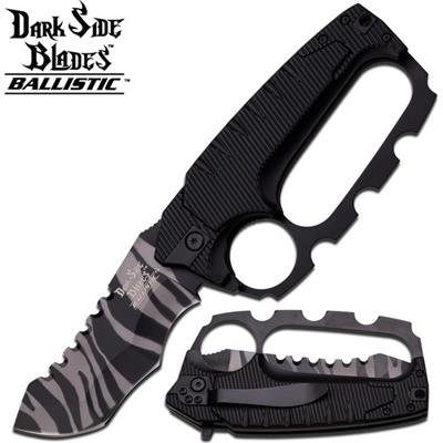 DSA012BKS - Couteau Poing-Américain DARK SIDE BLADES
