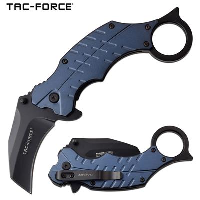 TF1020BL - Couteau TAC FORCE Linerlock A/O Blue
