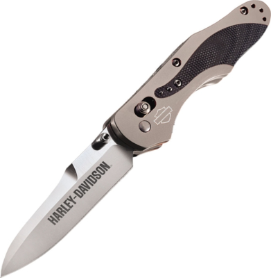 BEN13960S-SLV - Couteau HARLEY DAVIDSON HD Osborne Silver BENCHMADE 