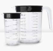 229480 - Set de 2 Verres Doseurs Gradus BRABANTIA Tasty+