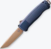 BEN5370FE-01 - Couteau Automatique BENCHMADE Shootout Crater Blue