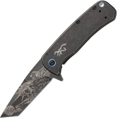 BR0459B Couteau BROWNING Patriot FrameLock Tanto
