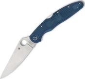 C07PCBL4 - SPYDERCO Police 4 Lightweight CPM SPY27 Blue