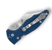 C85GPCBL2 - Couteau SPYDERCO Yojimbo CPM SP27 Bleu