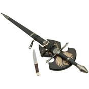 LOTR6 - Épée Ranger d'Aragorn + fourreau + couteau, Le Seigneur Des Anneaux ( réplique )