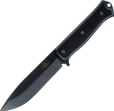 FKS1XB - Couteau FALLKNIVEN S1xb Black avec Etui Zytel