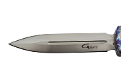 G12-1664 - Couteau Automatique Golgoth G12 OTF Custom Titane numéro 1664