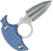 KUB403D - Push Dagger KUBEY Cavy Blue SW