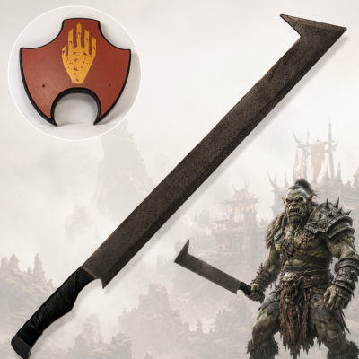 LOTR19 - Epée Uruk-Hai Scimitar Orc, Le Seigneur des Anneaux (réplique)