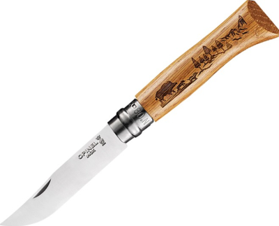 OP002331 - Couteau OPINEL N°8 Animalia Sanglier