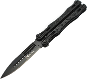 P48 - Couteau Papillon MAX KNIVES P48 Acier Noir