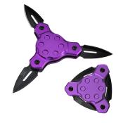 PPFTS6 - Etoile  Lancer / Shuriken Pliante PERFECT POINT Mauve 