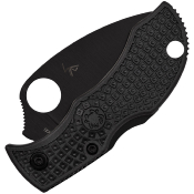 MBKWPBK - Couteau SPYDERCO Manbug Wharncliffe All Black