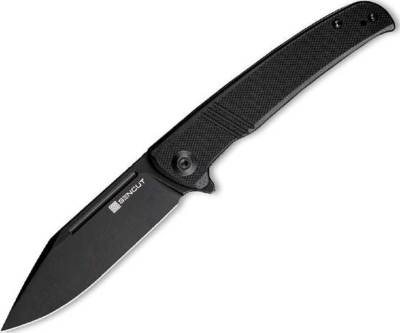 SA12A - Couteau SENCUT Brazoria G10 Noir