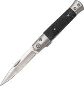 TH.N118B - Pliant THIRD Aluminium Noir 9,5 cm Inox
