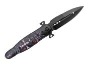 TH.N120T - Pliant THIRD Templier Hêtre 11 cm Inox Noir 