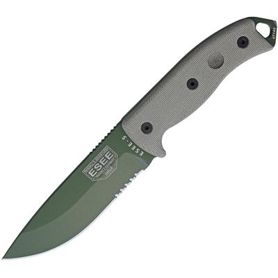 ES5SKOOD - Poignard ESEE KNIVES Survival Model 5