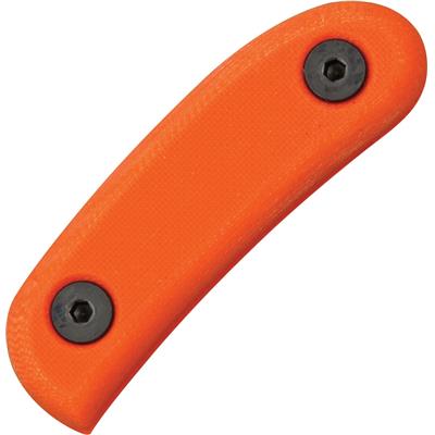 ESCANHDLOR - Paire de Plaquettes G10 Orange pour ESEE KNIVES Candiru