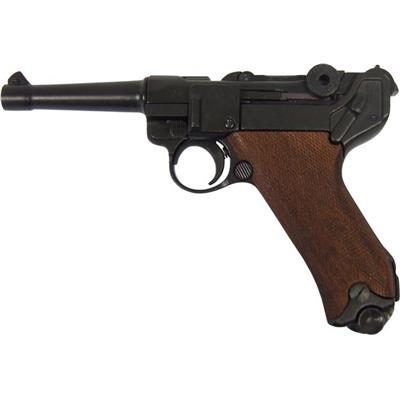 P1143M - Pistolet DENIX Luger P08 Parabellum Crosse Bois