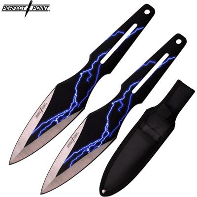 PP1082T - Jeu de 2 couteaux à lancer Eclair PERFECT POINT