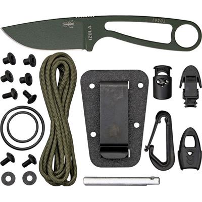 RCIODK - Couteau ESEE KNIVES Izula OD Green + Kit