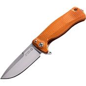 SR22AOS - Couteau LION STEEL SR22 Aluminium Orange avec Clip