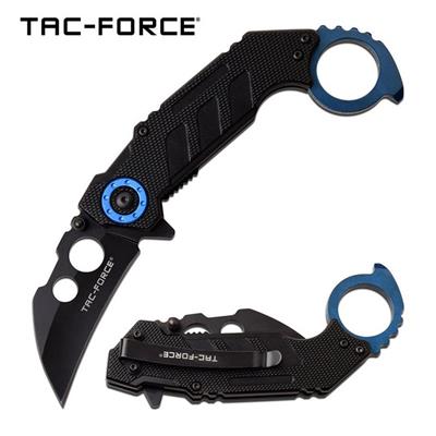 TF982BL - Couteau TAC FORCE Linerlock A/O Blue