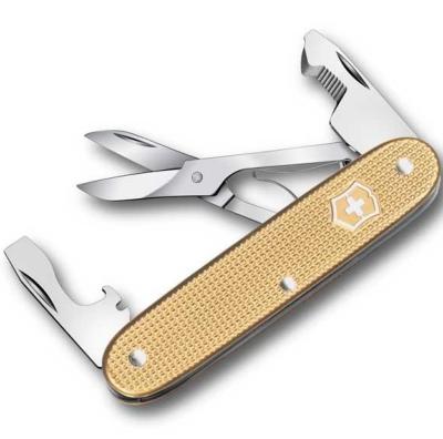 0.8170.28 - Couteau VICTORINOX Companion Slim Alox Dore