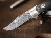 112124DAM - Couteau BOKER SOLINGEN Scout Bog Oak Damask Ed. Limitée