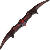 BATSKULL2 - Couteau Bat & Skull Double Lame Linerlock A/O 