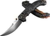 BEN865-02 - Couteau BENCHMADE Mini Bedlam Fiber Carbon Scimitar