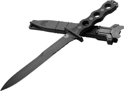 BEN185SBK - Couteau Tactique BENCHMADE SOCP Fixed Blade Black
