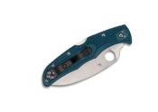 C10FPWK390 - Couteau SPYERCO Endura® 4 Lightweight Blue Wharncliffe K390