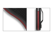 C243FPSBKRD - Couteau SPYDERCO Endela Lightweight Thin Red Line Noir