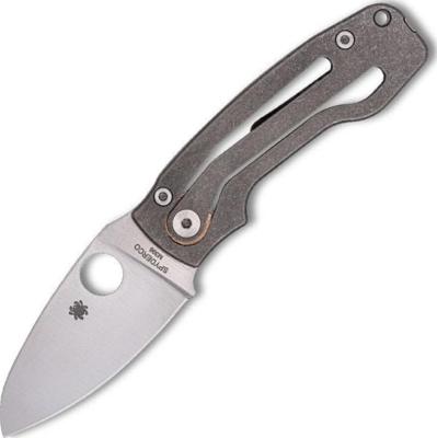 C269TIP - Couteau SPYDERCO PITS 2 Titanium
